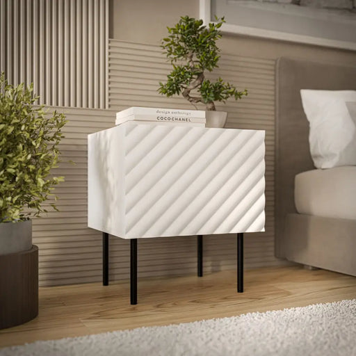 Нощно шкафче Cama LUCCA 2 бр. 47x40x52 бяло