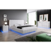 Нощно шкафче Cama REJA бял гланц/бял гланц