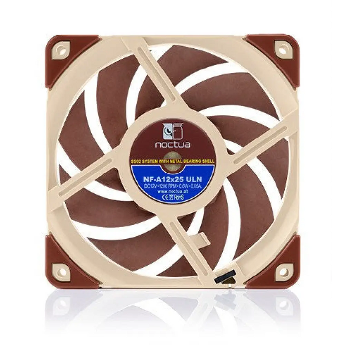 Noctua NF A12x25 ULN Компютърна кутия Fan 12 cm Beige Red