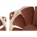 Noctua NF-A20 Кутия за компютър Вентилатор 20 см Бежов Кафяв