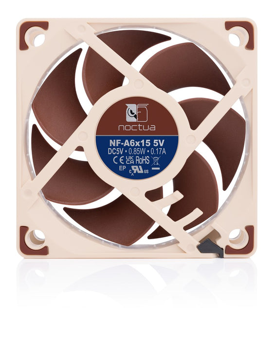 Noctua NF-A6x15 5V 60x15mm, 5V премиум вентилатор