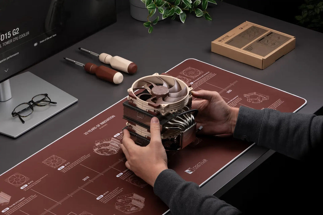 Подложка за мишка Noctua NP-DM3 Anniversary Deskmat - 900 x 400 x 4 mm