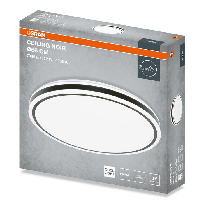 LED ПЛАФОН NOIR OSRAM 72W 4000K Ф56CM