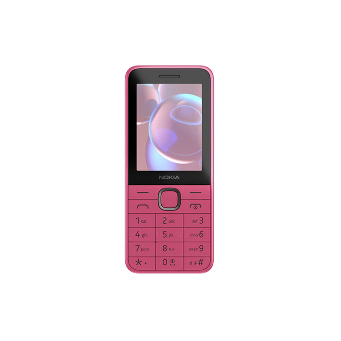 Мобилен телефон GSM NOKIA 225 4G 2025 DUAL PINK 2.40 ", ЗАДНА КАМЕРА 0.30 MPx