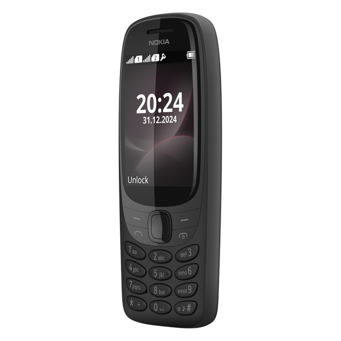 Мобилен телефон GSM NOKIA 6310 2025 DUAL BLACK 2.80 ", ЗАДНА КАМЕРА 0.30 MPx