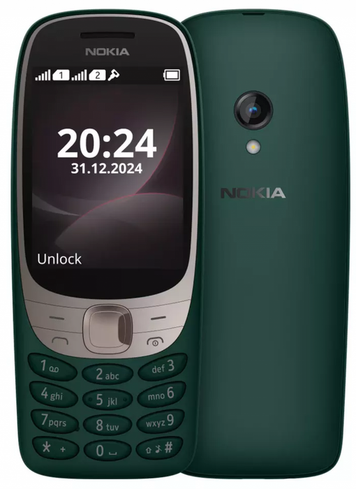 Мобилен телефон Nokia 6310 Dual Sim 2024 Green