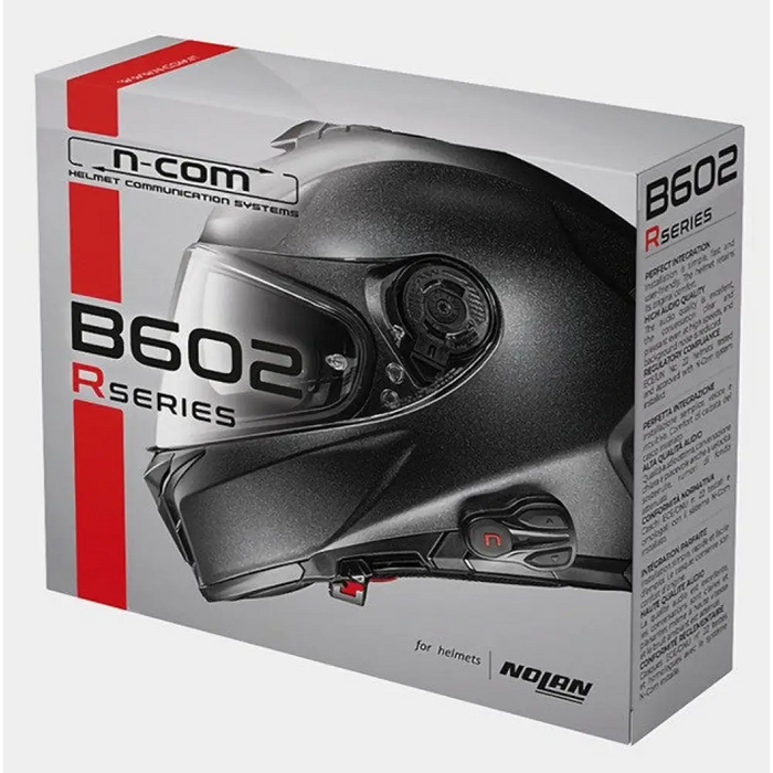 Nolan N-Com B602 R Мотоциклетен интерком 1 бр. Черен