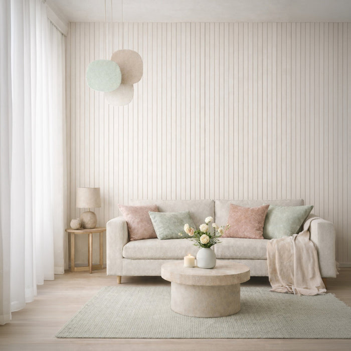 3D HDPS СТЕННИ ПАНЕЛИ NOLINA SLAT WALL CORAL 2.6 М