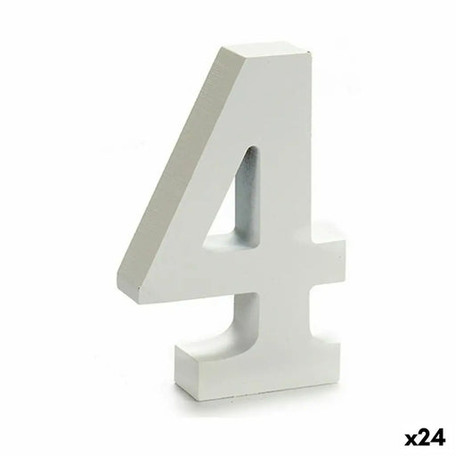 Номера Pincello 1711067 4 Бял 2 x 16 x 14,5 cm (24 броя)
