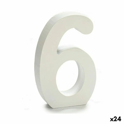 Номера Pincello 1711069 6 Бял 2 x 16 x 14,5 cm (24 броя)