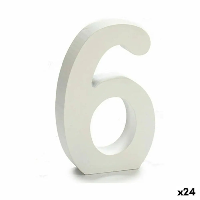 Номера Pincello 1711069 6 Бял 2 x 16 x 14,5 cm (24 броя)