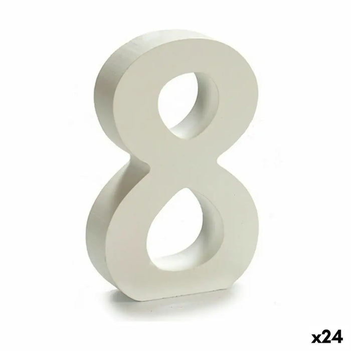 Номера Pincello 1711071 8 Бял 2 x 16 x 14,5 cm (24 броя)