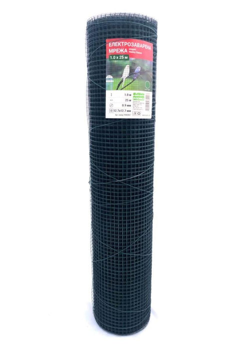 ЕЛЕКТРОЗАВАРЕНА МРЕЖА PVC ЗЕЛЕНА 1Л.М