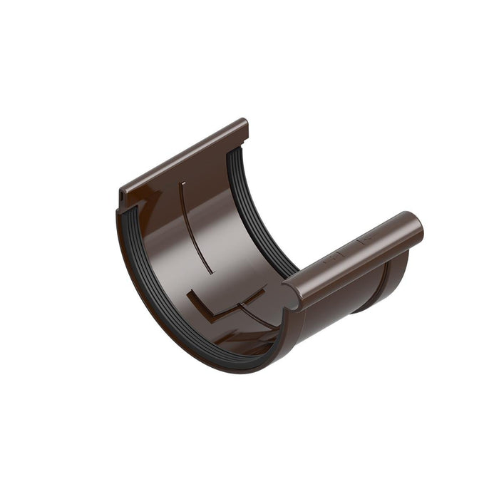 УЛУЧНА СКОБА 120 MM PVC КАФЯВА