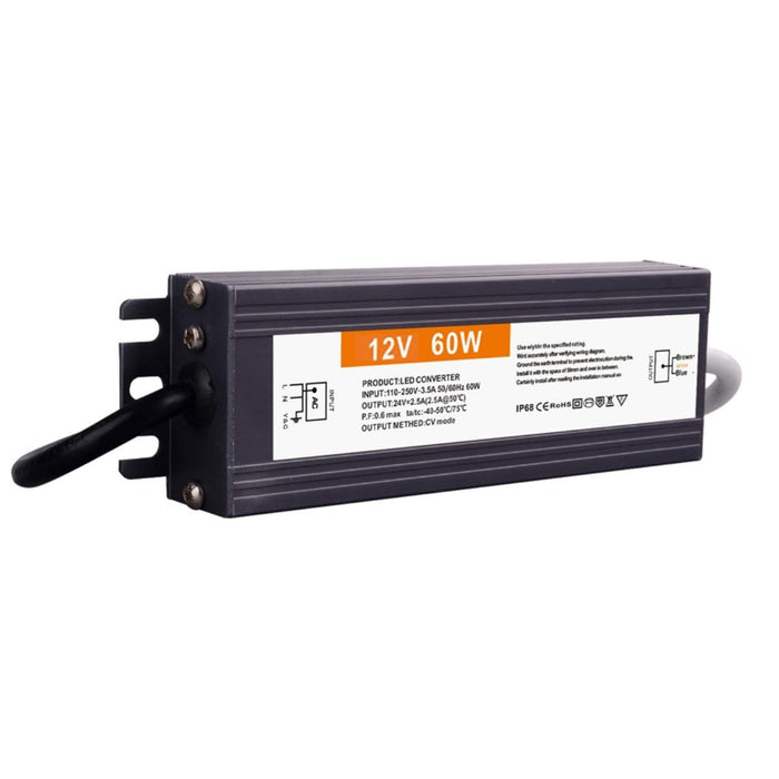 LED ДРАЙВЪР МЕТАЛЕН 60W IP67 LIGHTEX