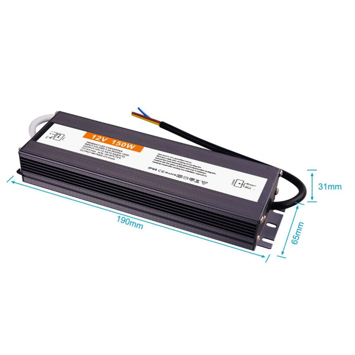 LED ДРАЙВЪР МЕТАЛЕН 150W IP67 LIGHTEX