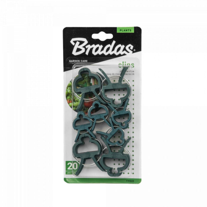 ЩИПКИ ЗА РАСТЕНИЯ В 2 РАЗМЕРA. 20 БР.