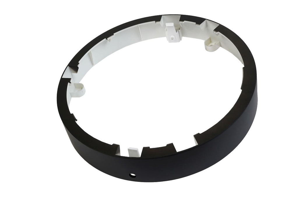 РАМКА ЗА LED ЛУНА CARO ЧЕРНА 18W Ф171MM