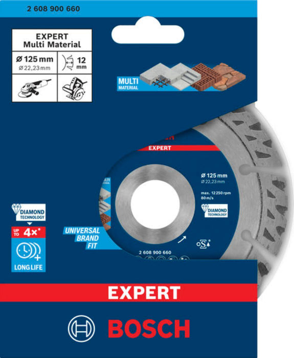 ДИСК ДИАМAНТЕН 125MM BOSCH EXPERT MULTI