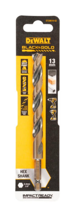 СВРЕДЛО ЗА МЕТАЛ 13.0MM HEX DEWALT
