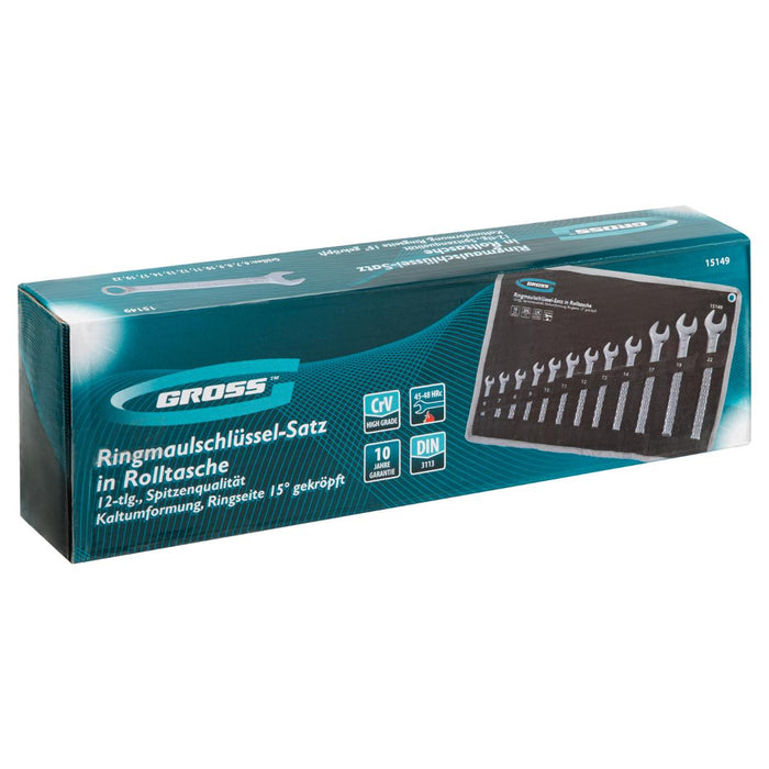 КОМПЛЕКТ КЛЮЧОВЕ 6-22 12БР GROSS