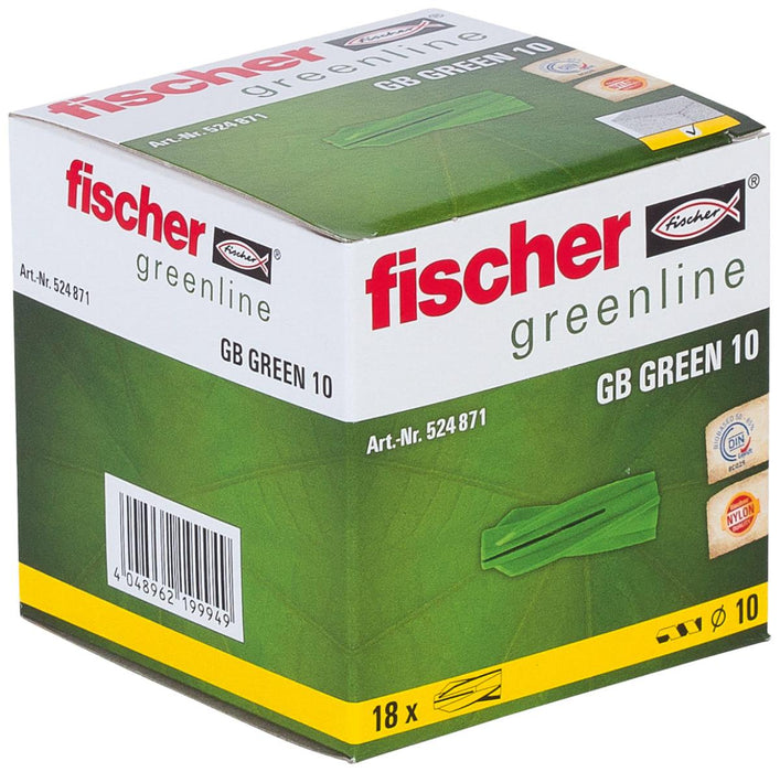 ДЮБЕЛ ЗА ГАЗОБЕТОН GB GREEN 10