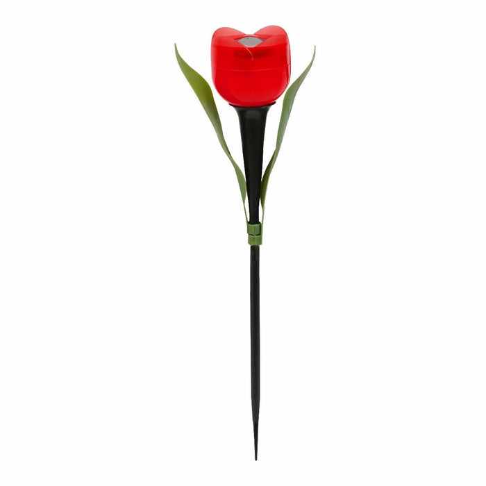 LED СОЛАР TULIP ЧЕРВЕНО LIGHTEX