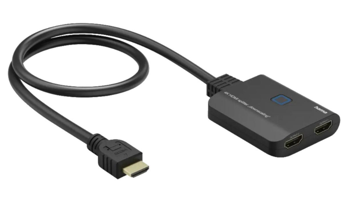 СПЛИТЕР 4K HDMI 1 ВХОД 2 ИЗХОДА HAMA