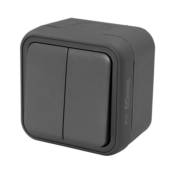 СЕРИЕН КЛЮЧ IP55 АНТРАЦИТ COMMEL