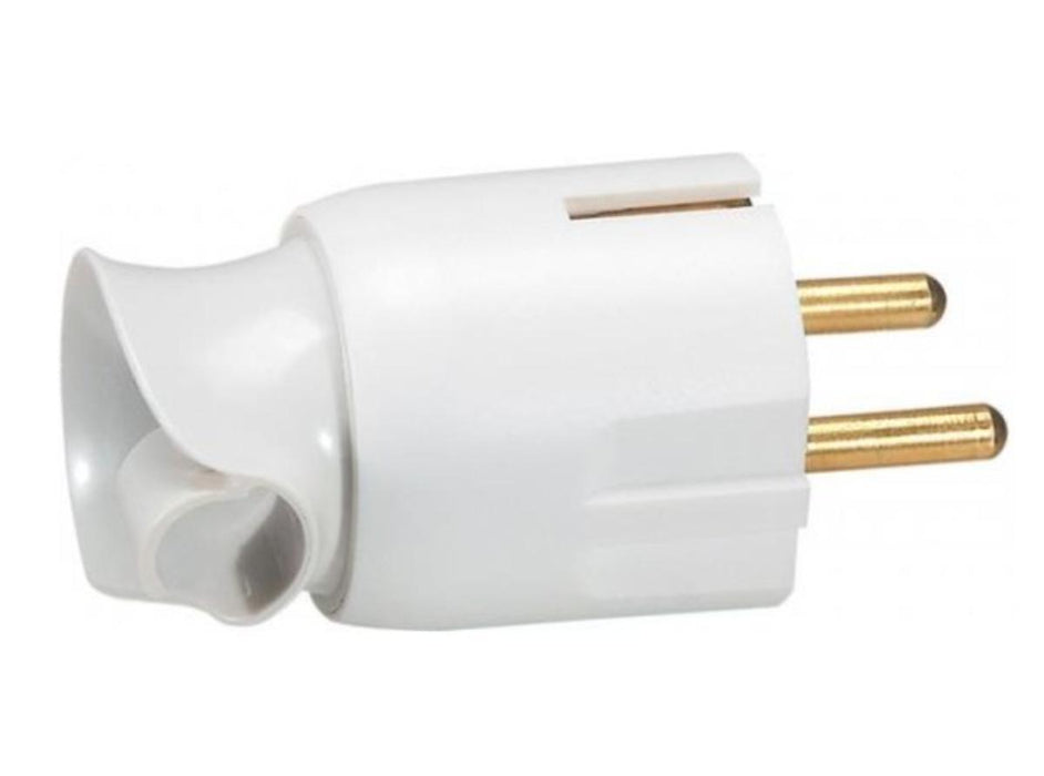 ЩЕПСЕЛ 2P+E 16A БЯЛ 360° LEGRAND