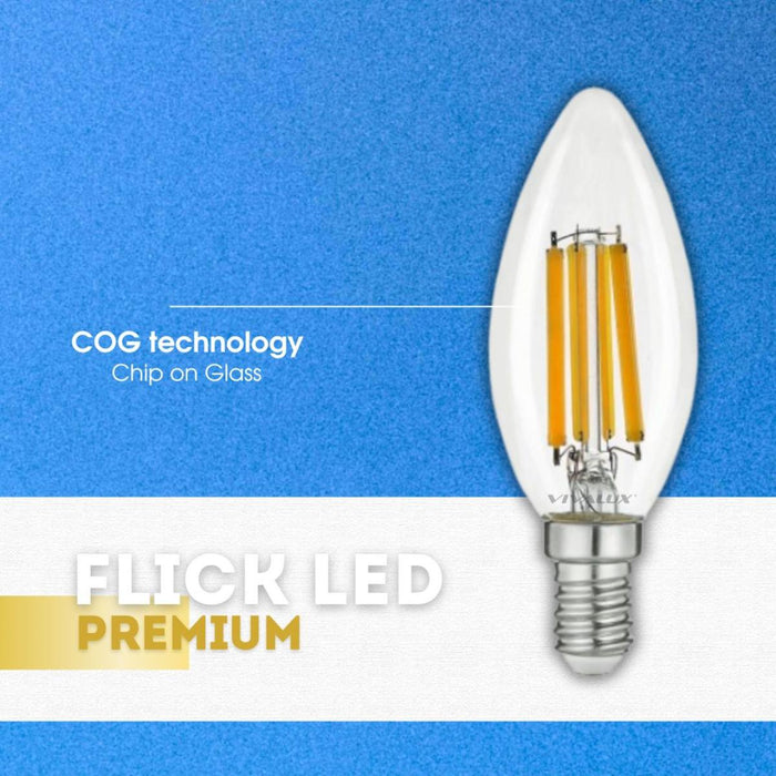 LED КРУШКИ FLICK PREMIUM 7W E14 3000K