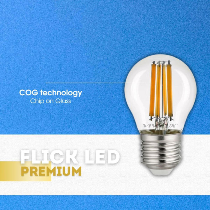 LED КРУШКИ FLICK PREMIUM 7W E27 3000K