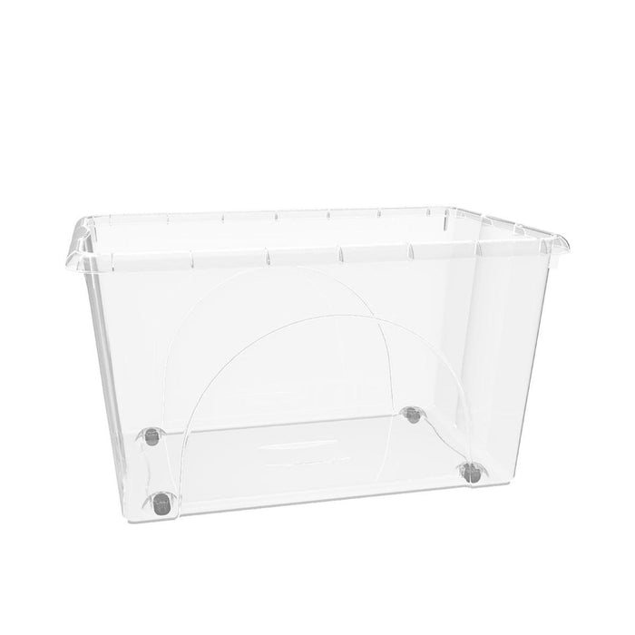 КУТИЯ С КОЛЕЛЦА DUNE 60L ПРОЗРАЧНА