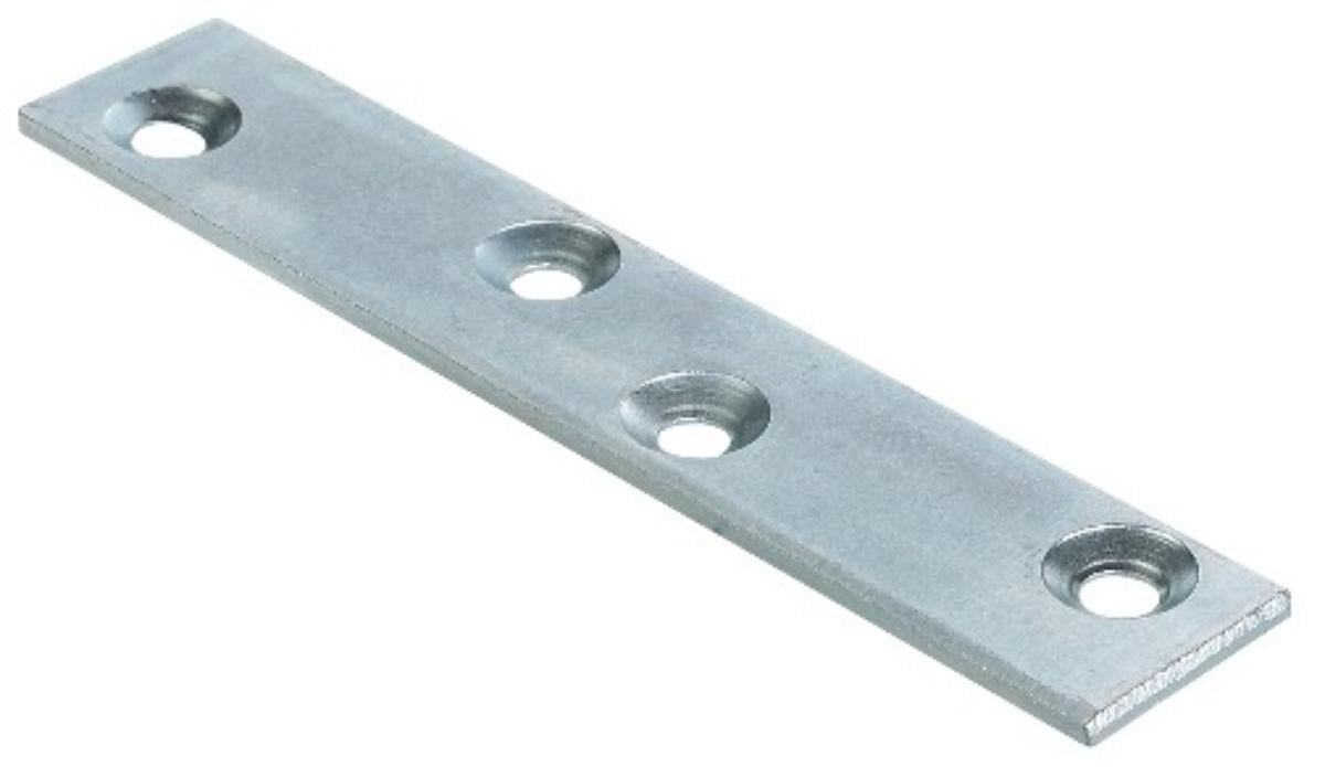 ПЛАНКА ПРАВА С 4 ОТВОРА ЗА ВИНТОВЕ 80MM