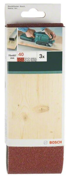 ШКУРКИ 75Х533 К150 3 БРОЯ ЛЕНТОВ ШЛАЙФ