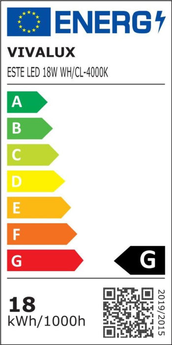 LED ПАНЕЛ 18W IP20 4000K Ф240
