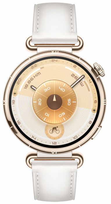 Смарт часовник Huawei Watch GT6, Konsu-B19L White Leather