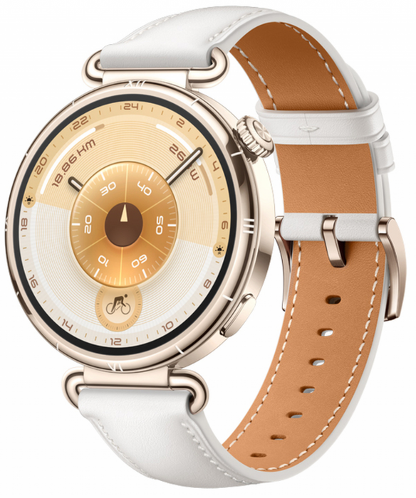 Смарт часовник Huawei Watch GT6, Konsu-B19L White Leather