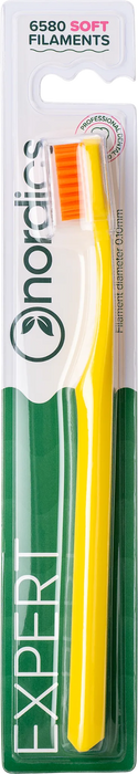 Четка за зъби Expert Curve 6580 Soft, жълта, 1 бр