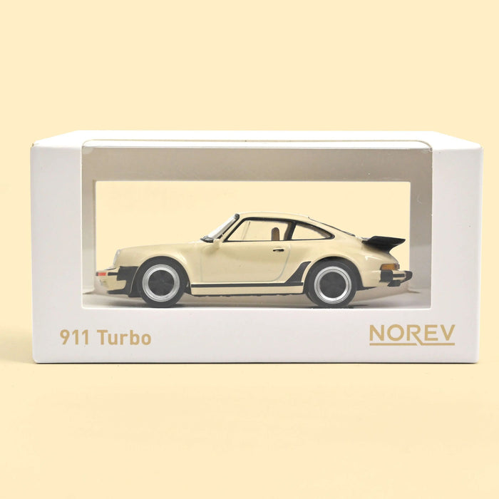Колекционерски модел Norev Ретро: Автомобили - Porsche 911 Turbo (Beige) (1978)