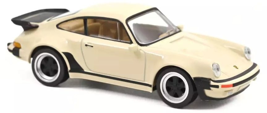 Колекционерски модел Norev Ретро: Автомобили - Porsche 911 Turbo (Beige) (1978)