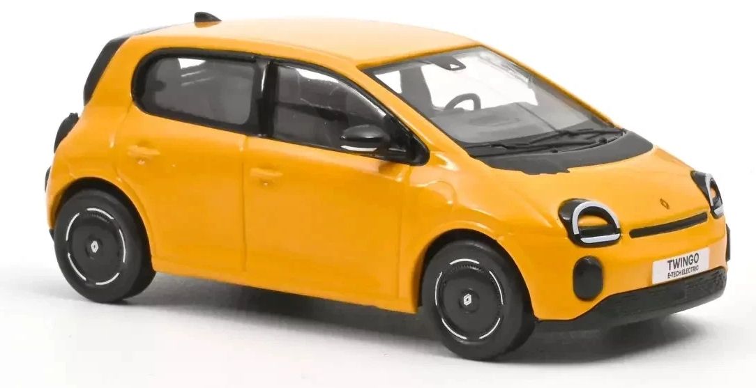 Колекционерски модел NOREV Съвременни: Автомобили - Renault Twingo E-Tech (Mango Yellow) (2026)