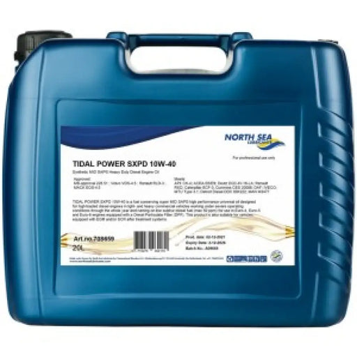 NORTH SEA TIDAL POWER SXPD 10W-40 20L