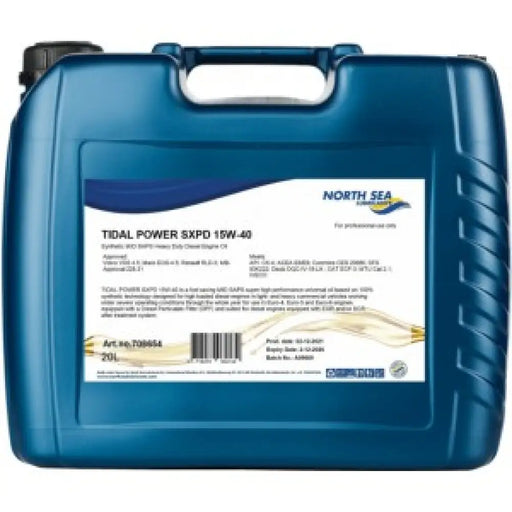 NORTH SEA TIDAL POWER SXPD 15W-40 20L