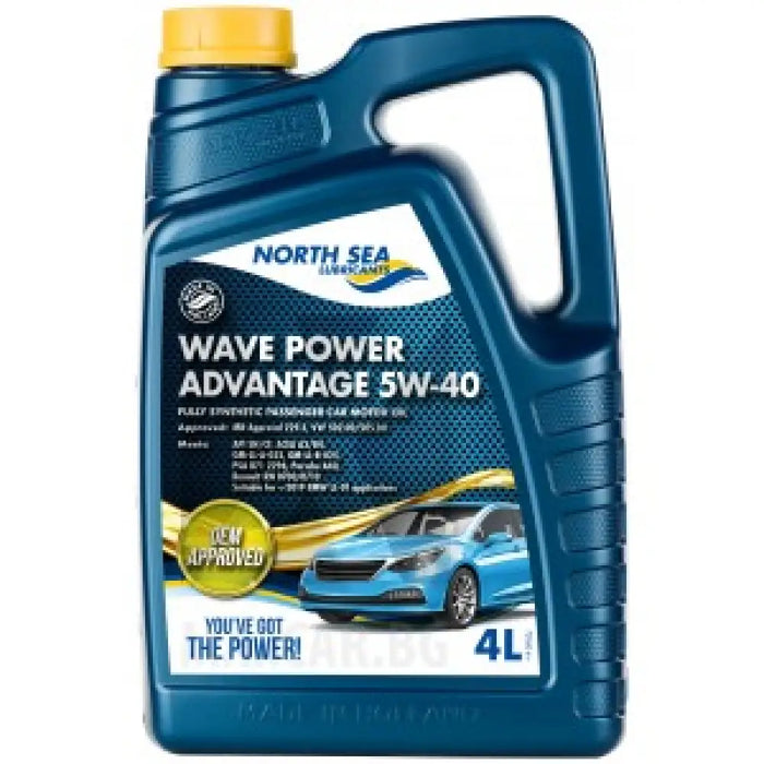 NORTH SEA WAVE POWER ADVANTAGE 5W-40 4L