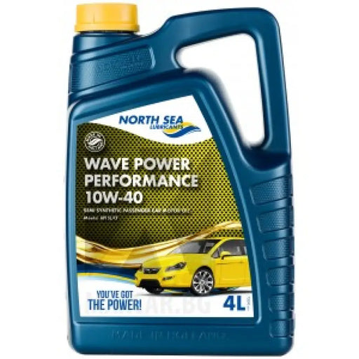 NORTH SEA WAVE POWER PERFORMANCE SL/CF 10W-40 4L