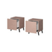 Нощно шкафче Cama NOVA 44x40x52 розов мат