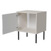 Нощно шкафче Cama 2 бр. INSERTO 50x40x61.5 кашмир + LED