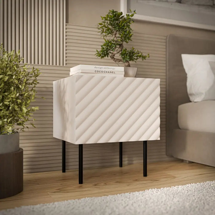 Нощно шкафче Cama LUCCA 2 бр. 47x40x52 кашмир