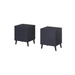 Нощно шкафче NOVA 44x40x52 тъмносин мат